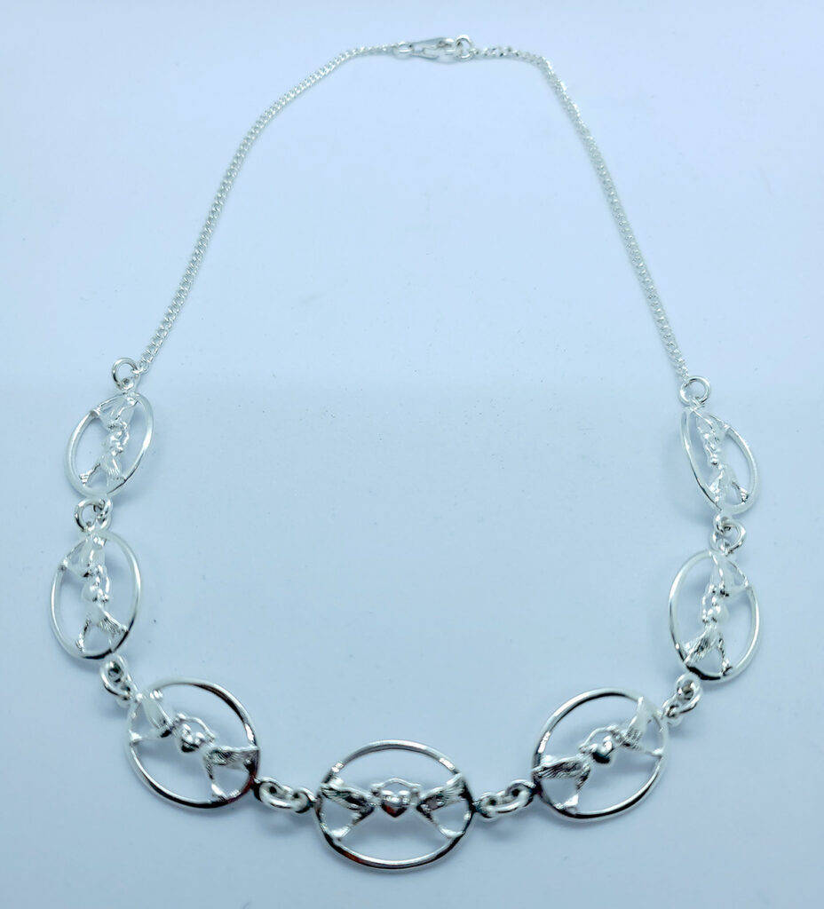 FINO COLLAR DE PLATA 925 HECHO POR ARTESANOS TAXQUEÑOS